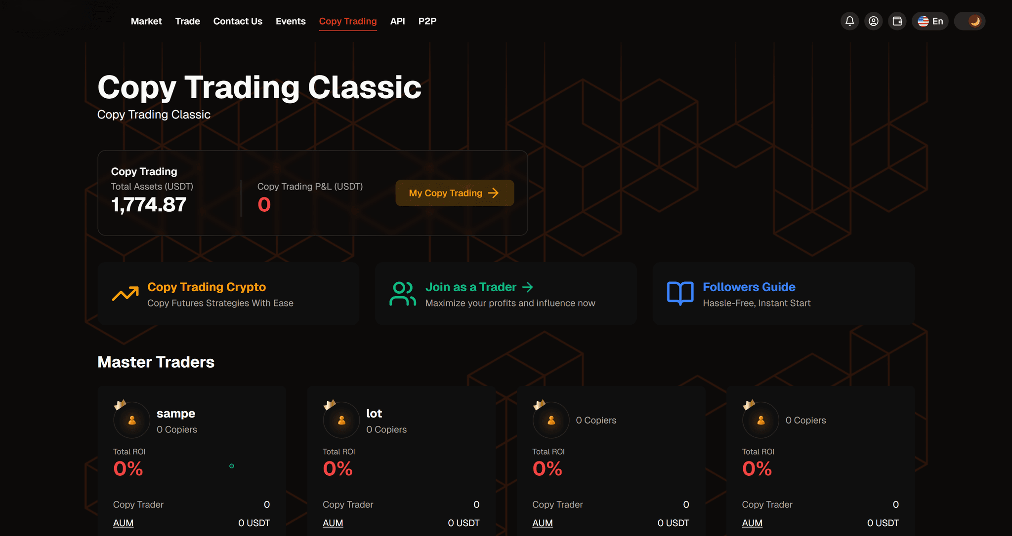 Copy Trading Platform