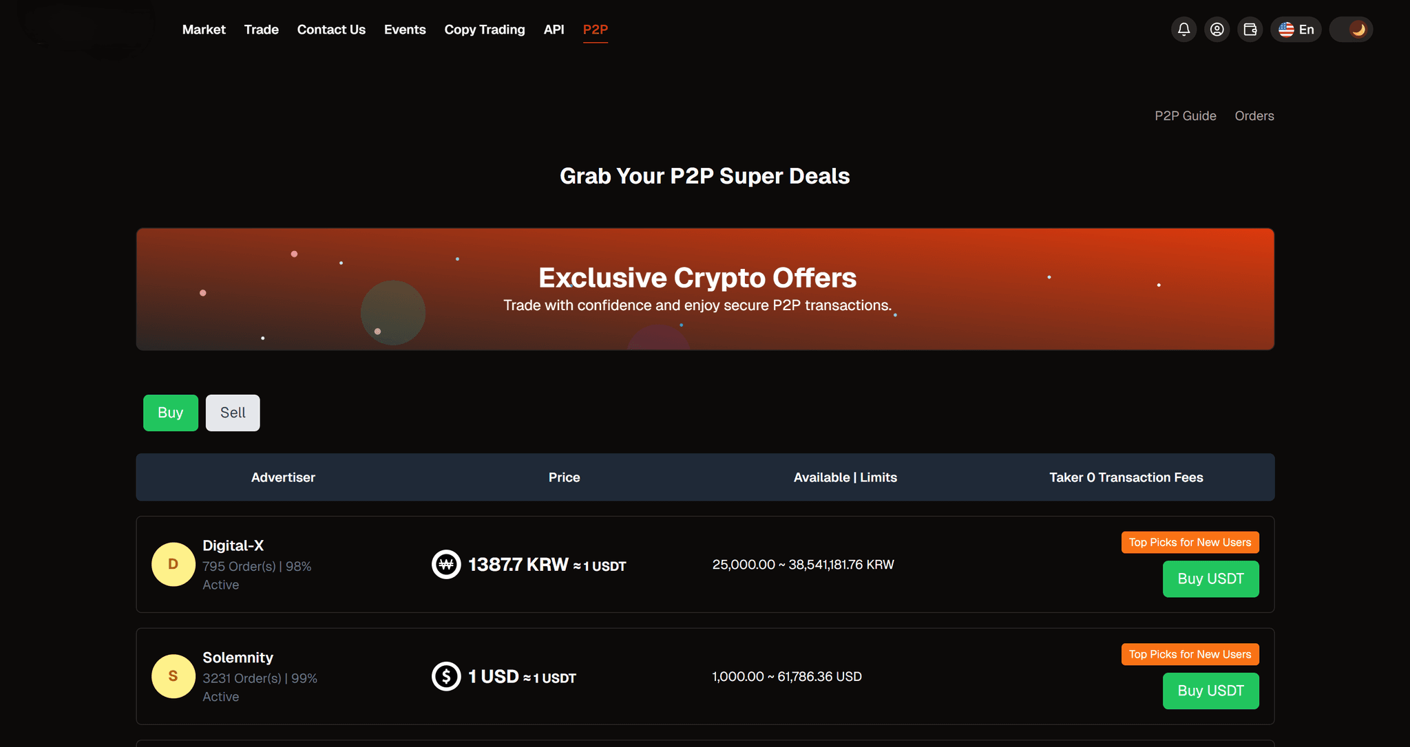P2P Platform